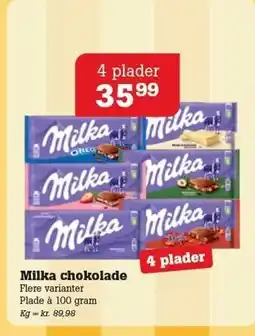 Poetzsch Padborg Milka chokolade tilbud