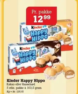 Poetzsch Padborg Kinder Happy Hippo tilbud