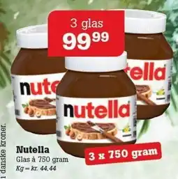 Poetzsch Padborg Nutella tilbud