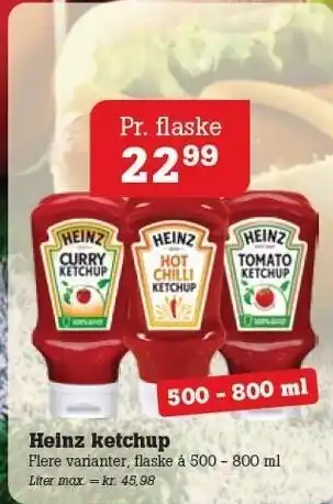 Poetzsch Padborg Heinz ketchup tilbud