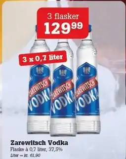 Poetzsch Padborg Zarewitsch Vodka tilbud