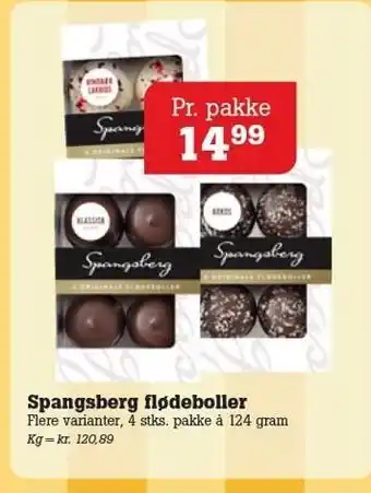 Poetzsch Padborg Spangsberg flødeboller tilbud