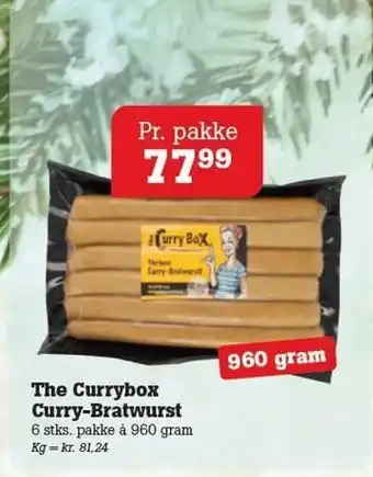 Poetzsch Padborg The Currybox Curry-Bratwurst tilbud