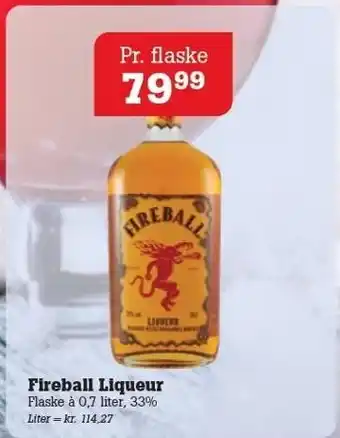 Poetzsch Padborg Fireball Liqueur tilbud