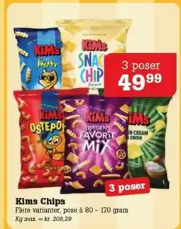 Poetzsch Padborg Kims Chips tilbud