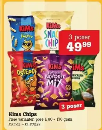 Poetzsch Padborg Kims Chips tilbud