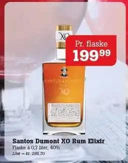 Poetzsch Padborg Santos Dumont XO Rum Elixir tilbud