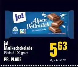 Poetzsch Padborg ja! Mælkechokolade tilbud