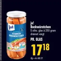 Poetzsch Padborg ja! Bockwürstchen tilbud