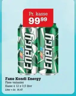 Poetzsch Padborg Faxe Kondi Energy tilbud