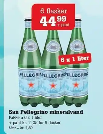 Poetzsch Padborg San Pellegrino mineralvand tilbud