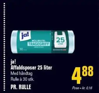 Poetzsch Padborg ja! Affaldsposer 25 liter tilbud