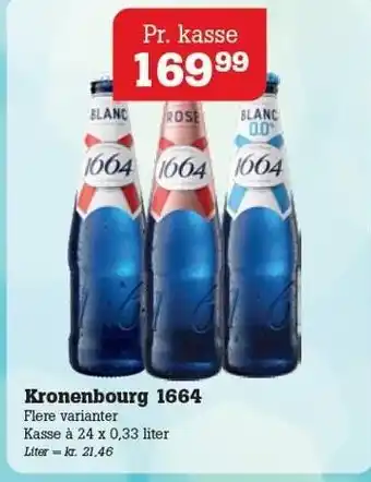 Poetzsch Padborg Kronenbourg 1664 tilbud