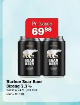 Poetzsch Padborg Harboe Bear Beer Strong 7,7% tilbud