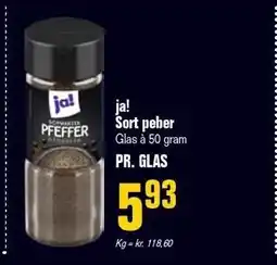 Poetzsch Padborg ja! Sort peber tilbud