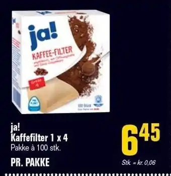 Poetzsch Padborg ja! Kaffefilter 1 x 4 tilbud