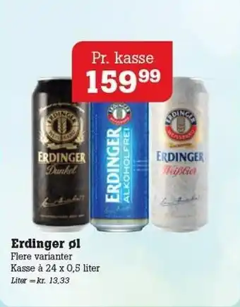 Poetzsch Padborg Erdinger øl tilbud