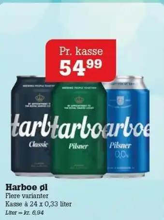 Poetzsch Padborg Harboe øl tilbud