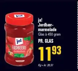 Poetzsch Padborg Ja! Jordbærmarmelade tilbud