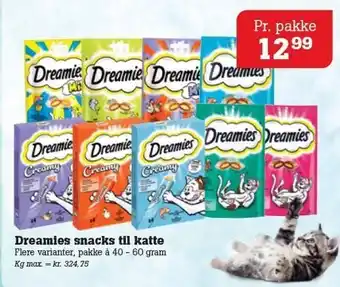 Poetzsch Padborg Dreamies snacks til katte tilbud