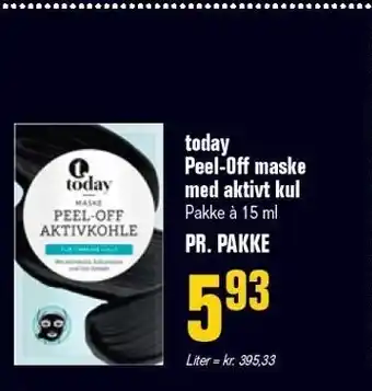 Poetzsch Padborg today Peel-Off maske med aktivt kul tilbud