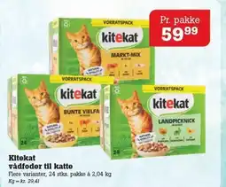 Poetzsch Padborg Kitekat vådfoder til katte tilbud