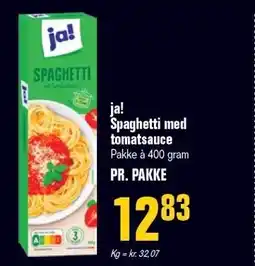 Poetzsch Padborg ja! Spaghetti med tomatsauce tilbud