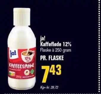 Poetzsch Padborg ja! Kaffefløde 12% tilbud