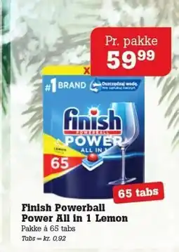 Poetzsch Padborg Finish Powerball Power All in 1 Lemon tilbud