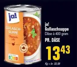 Poetzsch Padborg ja! Gullaschsuppe tilbud