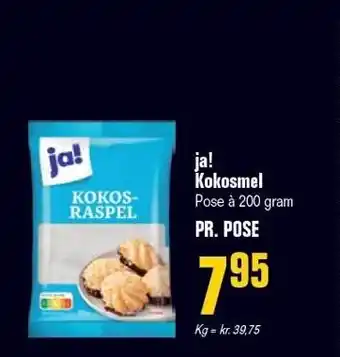 Poetzsch Padborg ja! Kokosmel tilbud