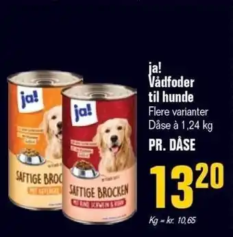 Poetzsch Padborg Ja! Vådfoder til hunde tilbud