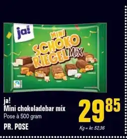 Poetzsch Padborg ja! Mini chokoladebar mix tilbud