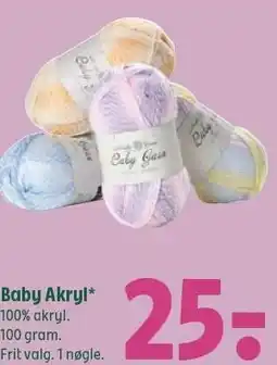 Coop 365 Baby akryl tilbud