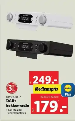 Lidl DAB+ køkkenradio tilbud