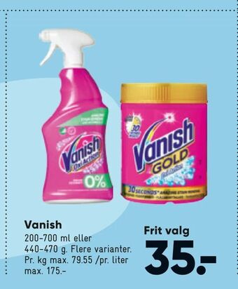 Bilka Vanish tilbud
