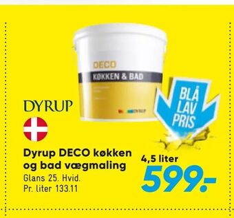 Bilka Dyrup DECO køkken og bad vægmaling tilbud