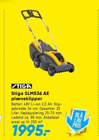 Bilka Stiga SLM536 AE plæneklipper tilbud