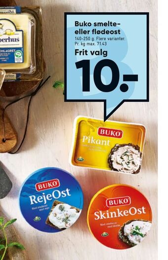 Bilka Buko smelte eller flødeost tilbud