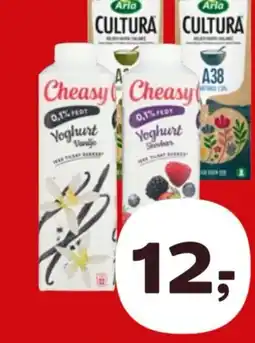 Kvickly Cheasy yoghurt tilbud