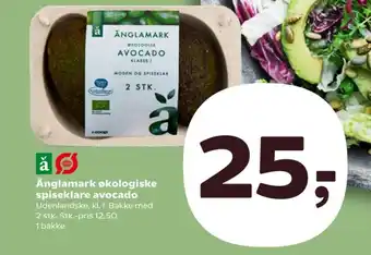 Kvickly Änglamark økologiske spiseklare avocado tilbud