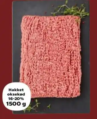 Kvickly Hakket oksekød tilbud