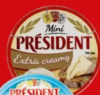 Kvickly PRESIDENT Mini brie extra creamy tilbud