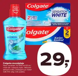 Kvickly COLGATE Mundpleje tilbud