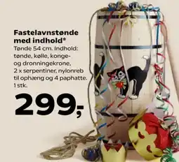 Kvickly Fastelavnstønde med indhold tilbud