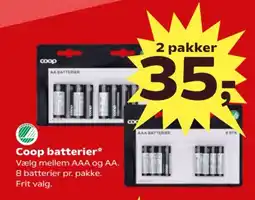 Kvickly COOP Batterier tilbud