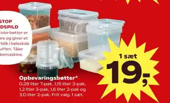 Kvickly Opbevaringsbøtter tilbud