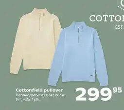 Kvickly Cottonfield pullover tilbud