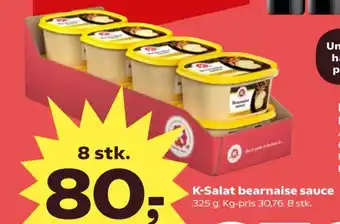 Kvickly K-salat bearnaise sauce tilbud