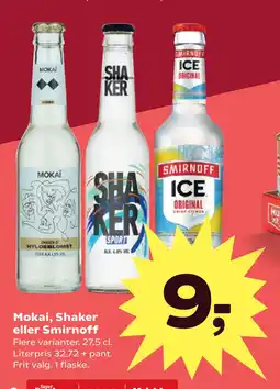 SuperBrugsen Mokai, Shaker eller Smirnoff tilbud